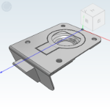 XAV44 - Panel lock/Folding ring handle