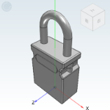 XAV71_83 - Security padlock