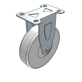 CKQ01_31 - 固定型工业脚轮 容许载荷85～160kg/固定型不锈钢工业脚轮 容许载荷100～160kg