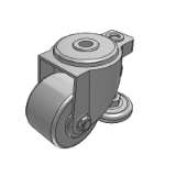 CLU01 - Cost-Effective Caster¡¤Medium Heavy Duty¡¤With Adjustment Block, Hole Top Movable Type