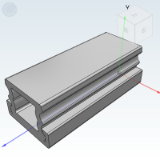 AFT05-ZZH - Guardrail component wide plastic sheath + profile
