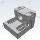 AMT52-QPD-12 - Sensor Clip,Bottom Inductive Sensor Clamp